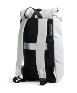 SoFo Rolltop Rucksack 15″ Canvas, recycelte Baumwolle hellgrau