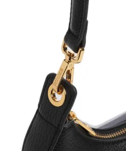 Soft Basic Schultertasche Lederimitat schwarz