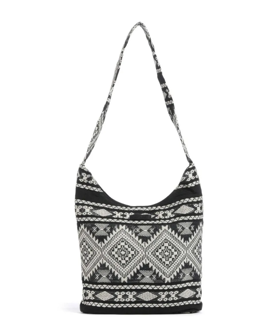 Soft Luxury Beuteltasche Baumwolle weiß/schwarz