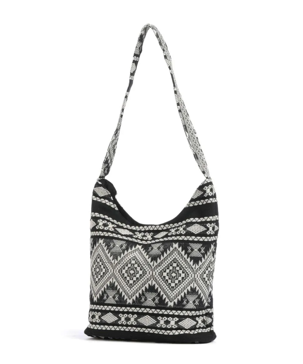 Soft Luxury Beuteltasche Baumwolle weiß/schwarz