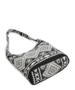 Soft Luxury Beuteltasche Baumwolle weiß/schwarz