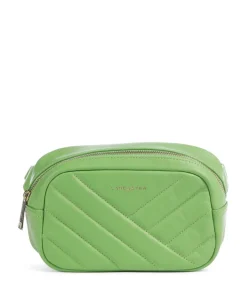 Soft Matelassé Gürteltasche weiches Rindsleder grün