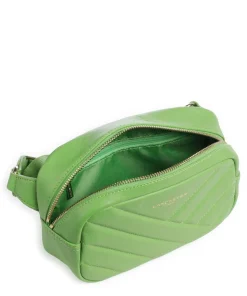 Soft Matelassé Gürteltasche weiches Rindsleder grün