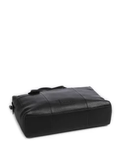 Soft Skylar Aktentasche 15″ fein genarbtes Leder schwarz