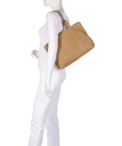 Soft Skylar Aktentasche 13″ genarbtes Leder hellbraun