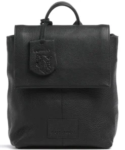 Soft Skylar Rucksack genarbtes Leder schwarz