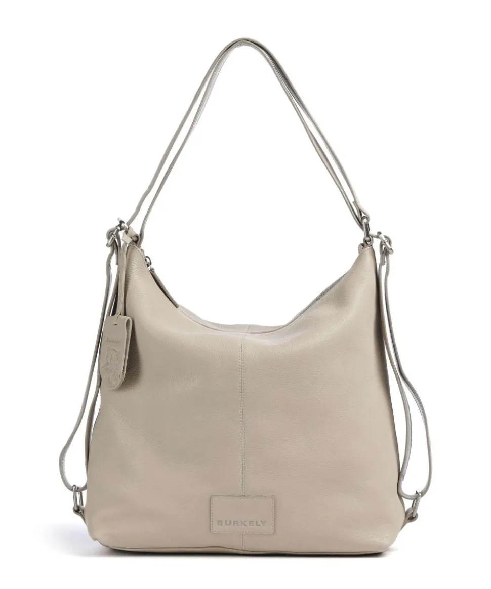 Soft Skylar Rucksack-Tasche fein genarbtes Leder beige