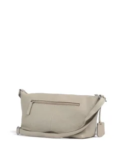 Soft Skylar Umhängetasche genarbtes Leder beige