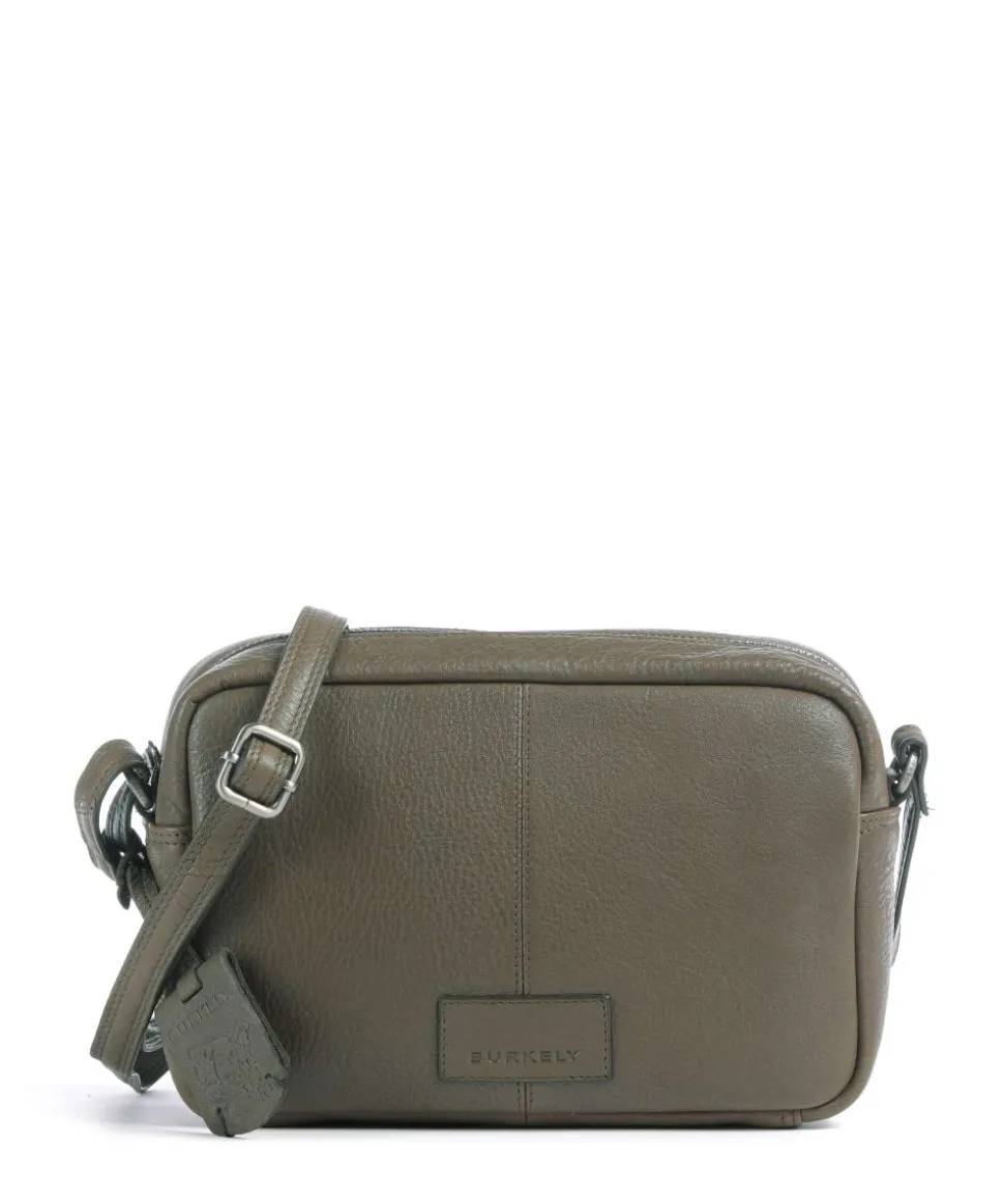 Soft Skylar Umhängetasche genarbtes Leder taupe