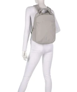 Soft Tote Rucksack 16″ Nylon hellgrau