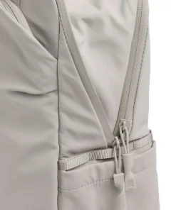 Soft Tote Rucksack 16″ Nylon hellgrau