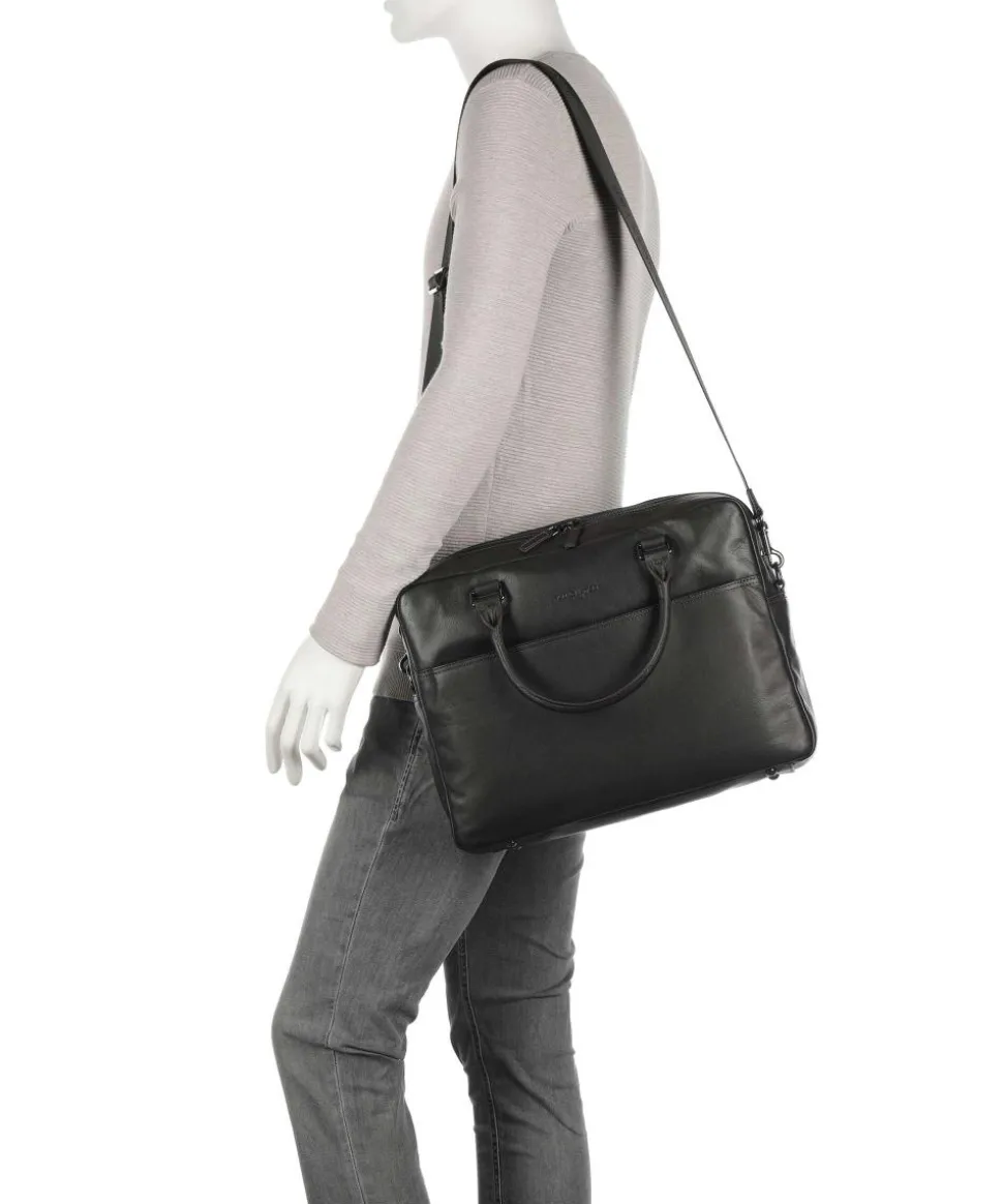 Soft Vintage Aktentasche 15″ weiches Rindsleder dunkelbraun