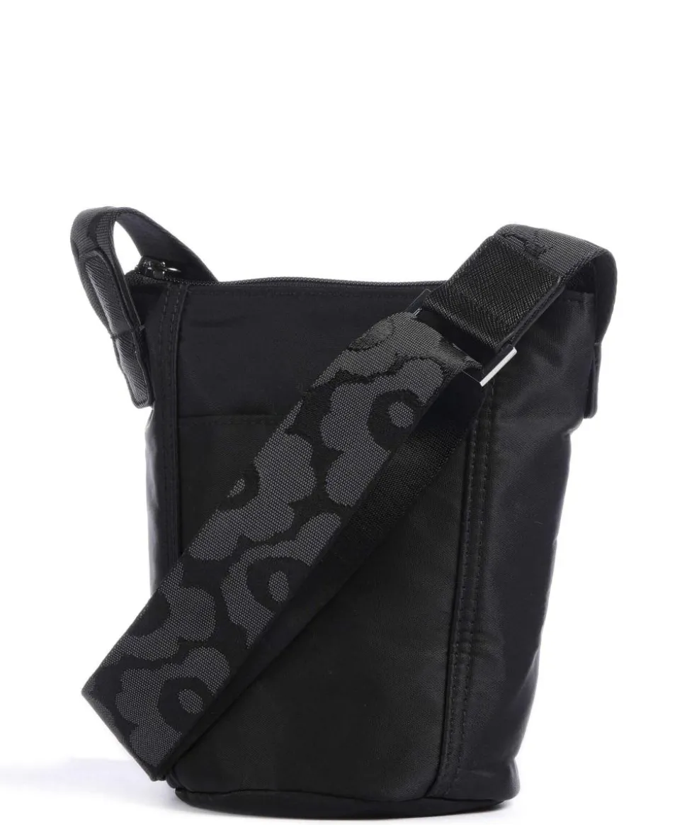 Solid Essential Umhängetasche Polyamide schwarz