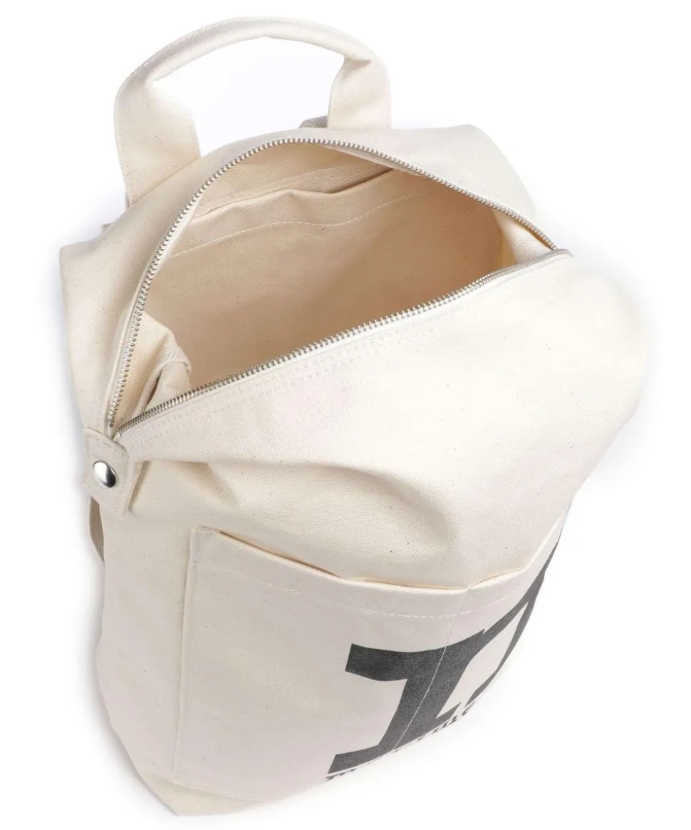 Solid Mono Rucksack Baumwolle sand