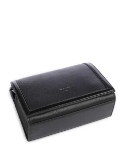 Sonti Umhängetasche genarbtes Rindsleder schwarz