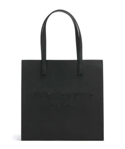 Soocon Shopper Lederimitat schwarz