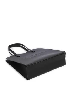 Soocon Shopper Lederimitat schwarz