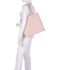 Soocon Shopper Lederimitat rosa