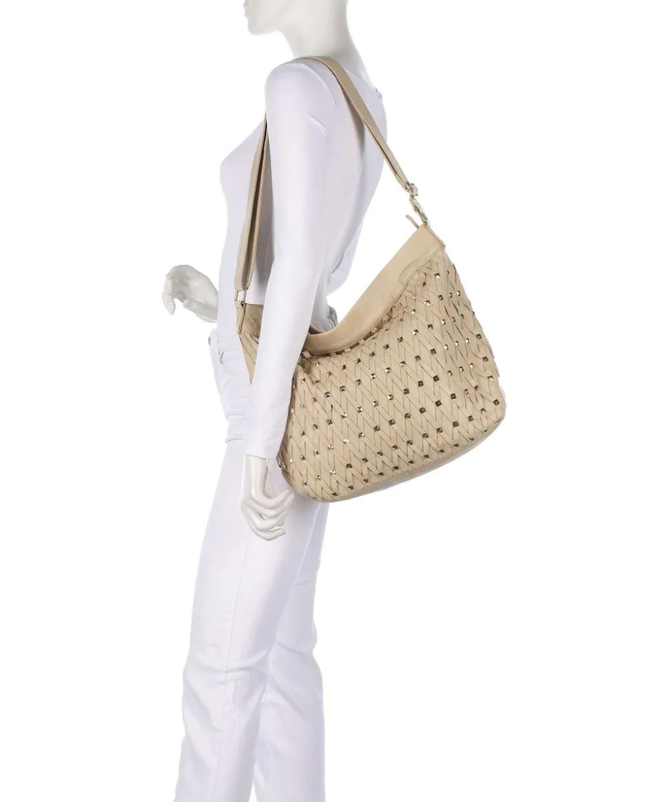 Sophistication Beuteltasche Schafsleder nude