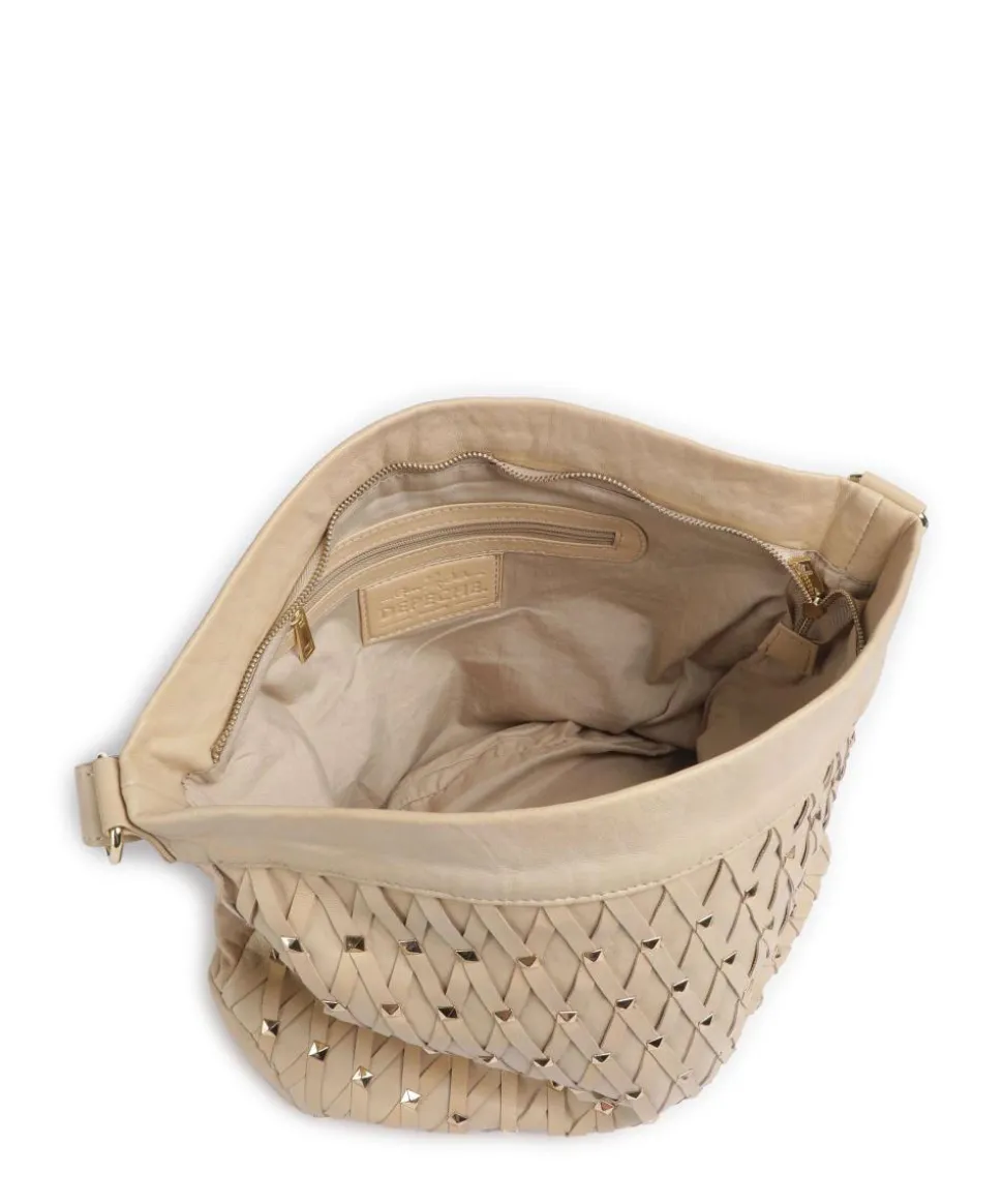 Sophistication Beuteltasche Schafsleder nude