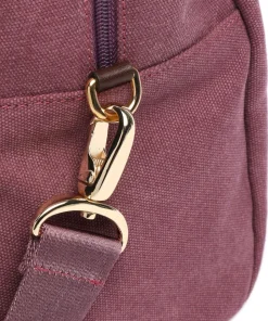 Sorrento Handtasche Canvas brombeer