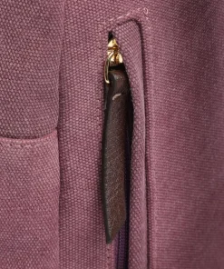Sorrento Rucksack Canvas brombeer