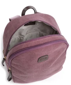 Sorrento Rucksack Canvas brombeer