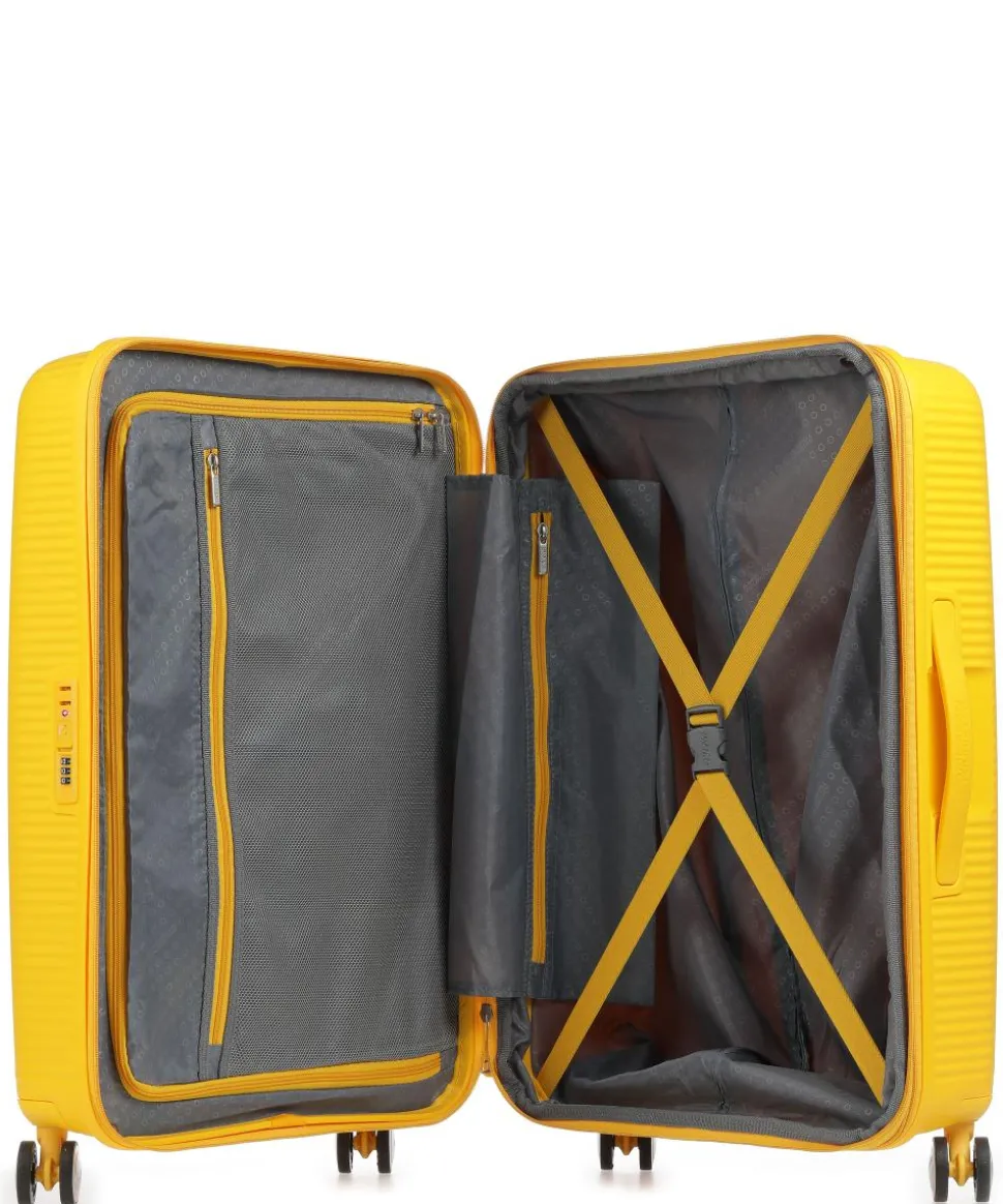 Soundbox 4-Rollen Trolley gelb 67 cm