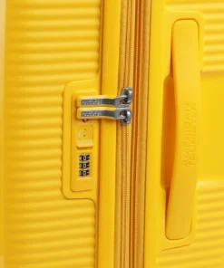 Soundbox 4-Rollen Trolley gelb 77 cm