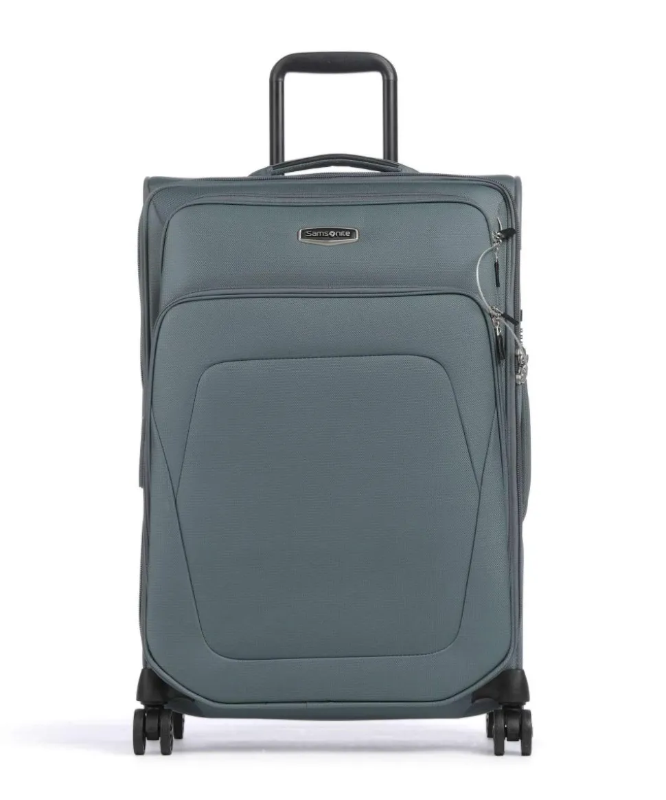Spark Sng Eco 4-Rollen Trolley grünblau 67 cm