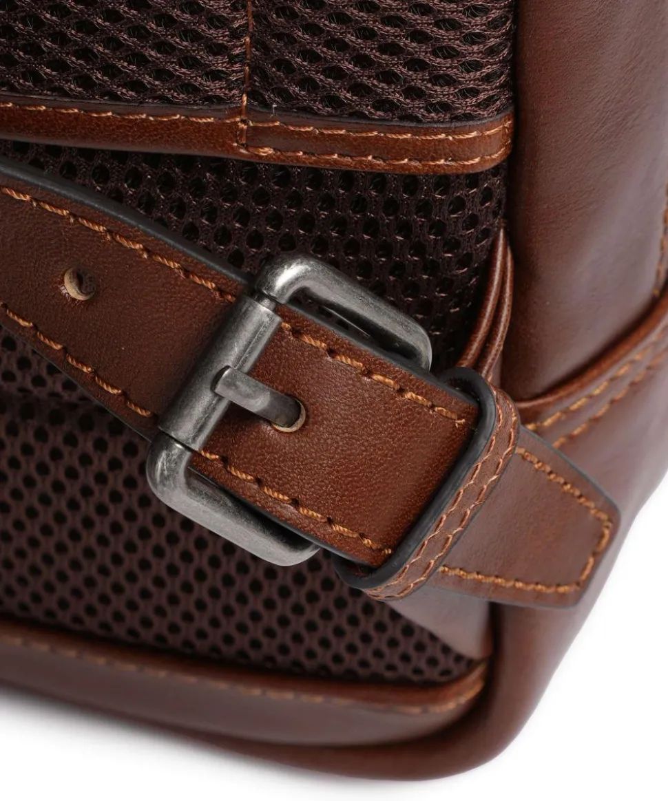 Special RFID Rucksack 16″ Rindsleder cognac