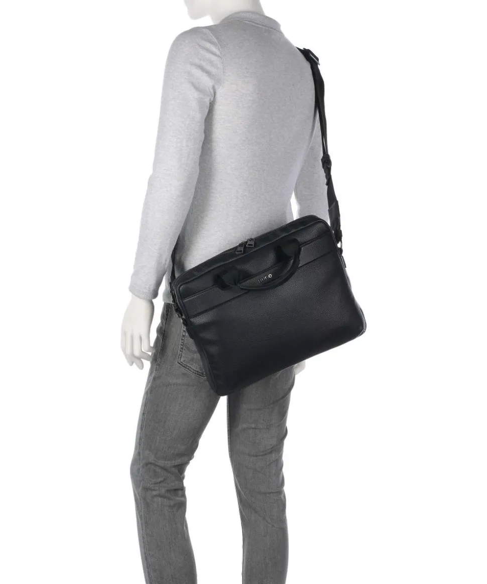 Speedyork Aktentasche 14″ Lederimitat schwarz