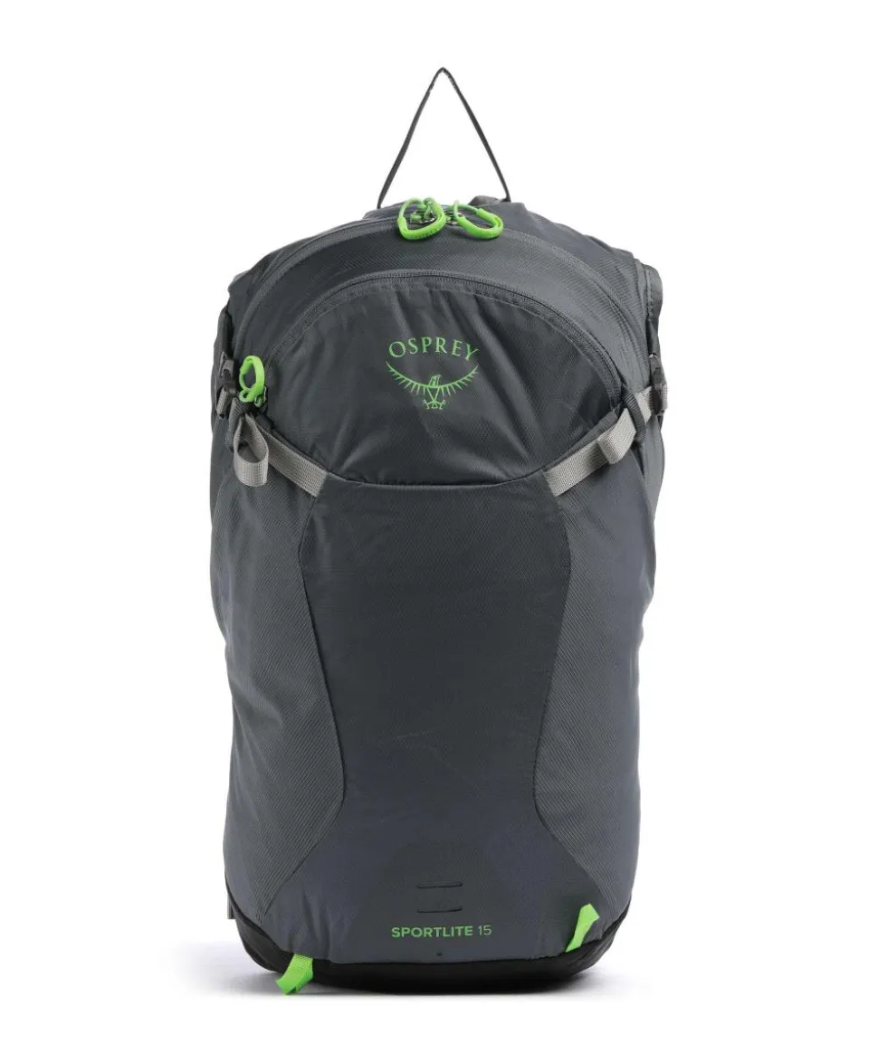 Sportlite 15 Wanderrucksack recyceltes Nylon dunkelgrau