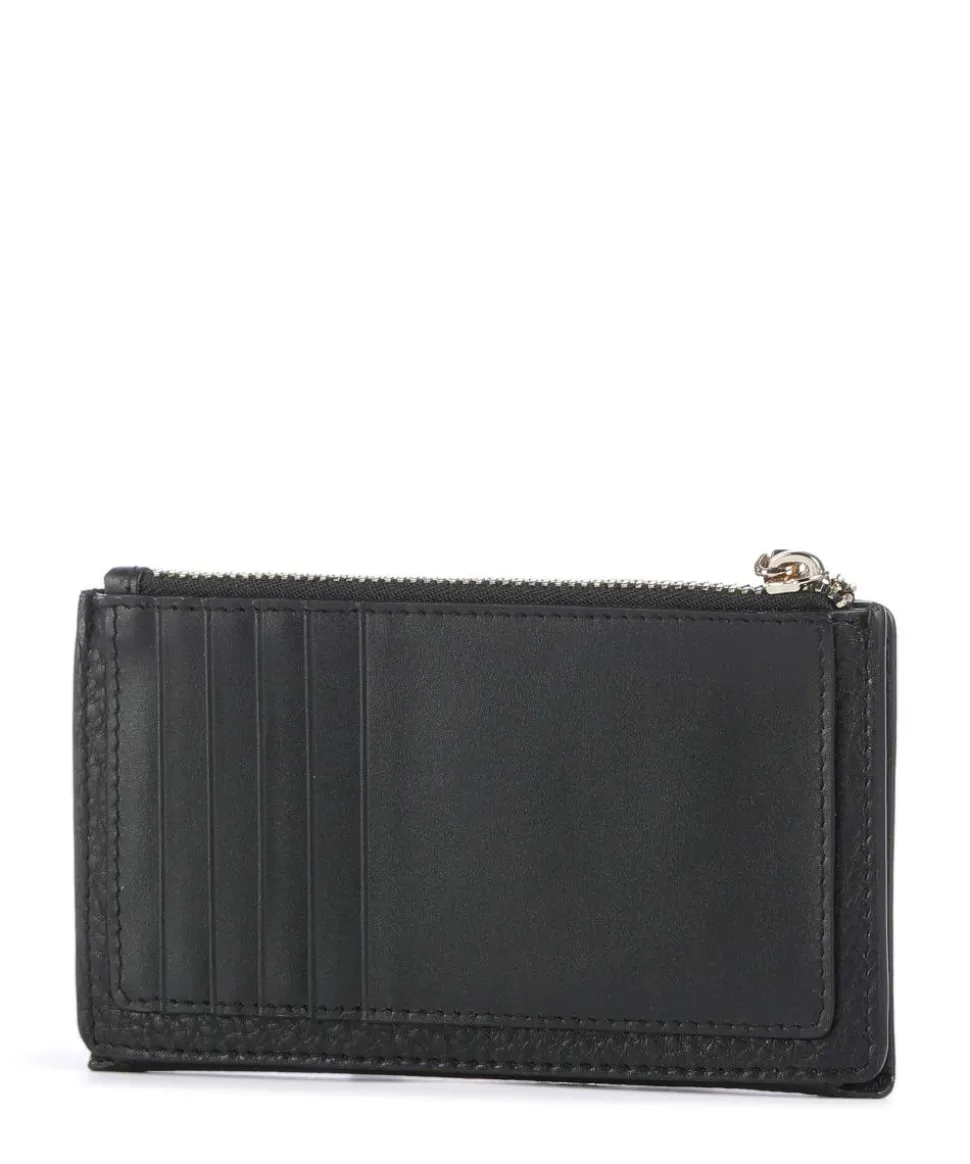 Spotty Radley Geldbörse genarbtes Leder schwarz