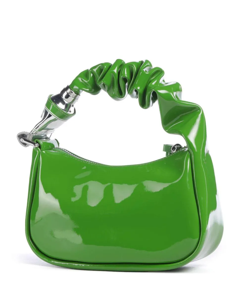 Squeeze Handtasche Lederimitat grün