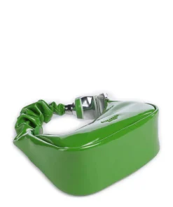 Squeeze Handtasche Lederimitat grün