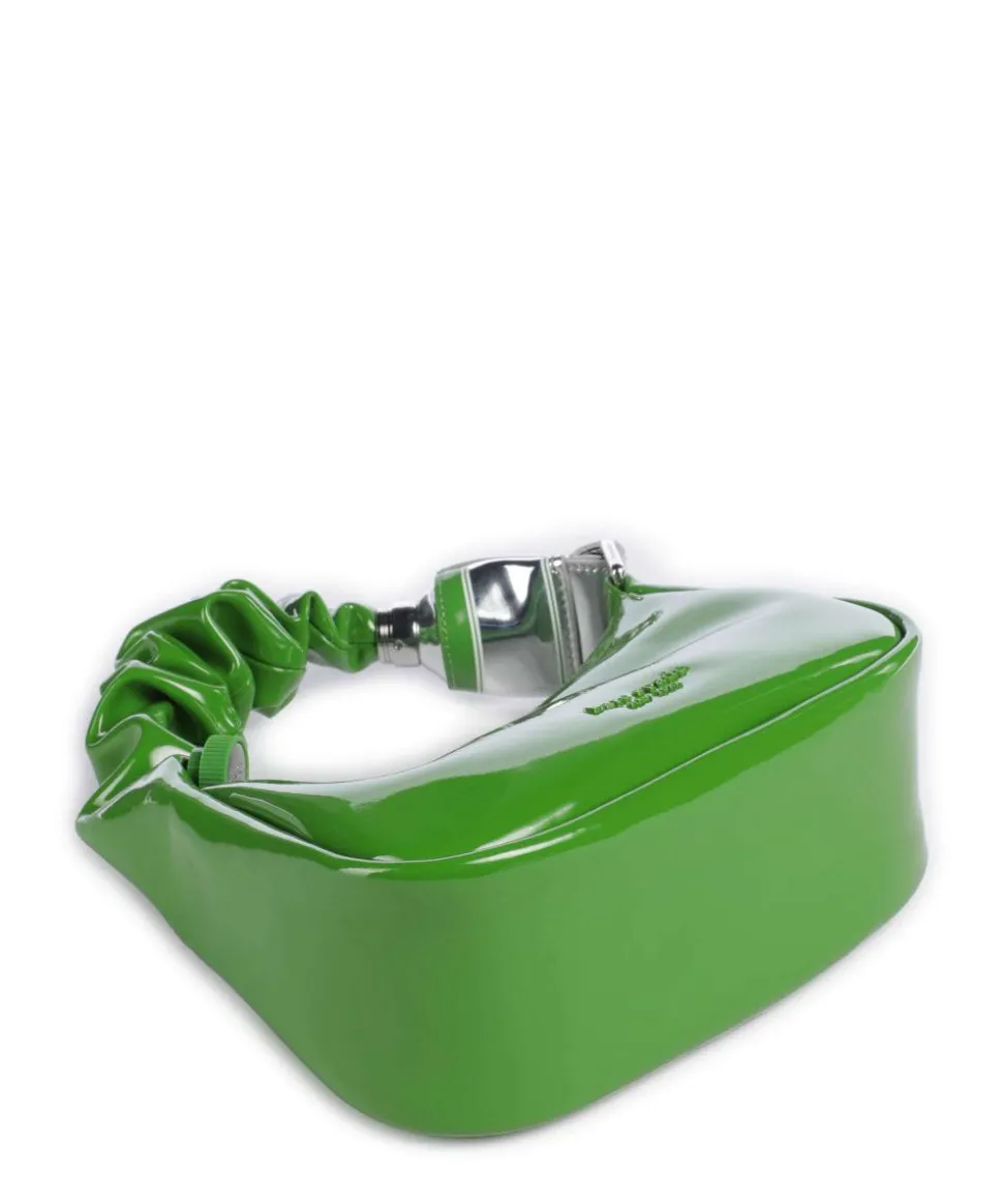 Squeeze Handtasche Lederimitat grün