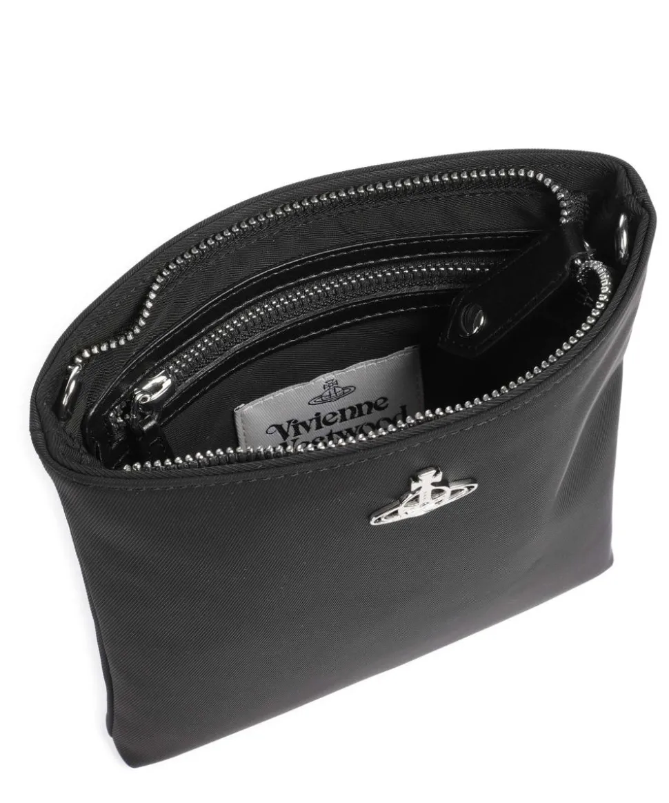 Squire Re-Nylon Umhängetasche recyceltes Polyester schwarz