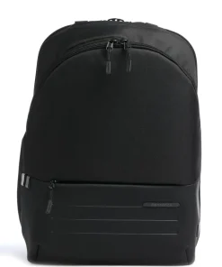Stackd Biz Rucksack 14″ Lederimitat, recyceltes Polyester schwarz