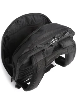 Stackd Biz Rucksack 14″ Lederimitat, recyceltes Polyester schwarz