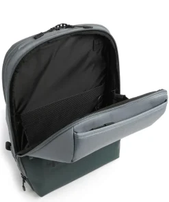 Stackd Biz Rucksack 15″ recyceltes Polyester grünblau