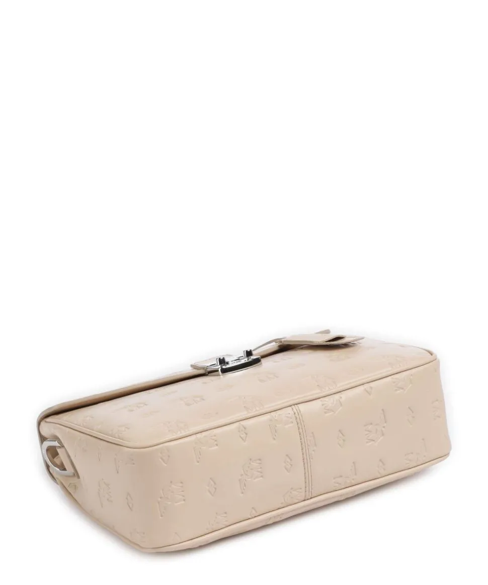 Stampato Marly Handtasche Kalbsleder beige
