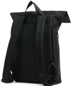 Stealth Hajo Macro Rolltop Rucksack recyceltes Polyester schwarz