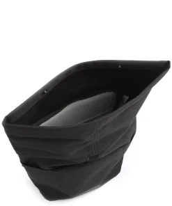 Stealth Hajo Macro Rolltop Rucksack recyceltes Polyester schwarz