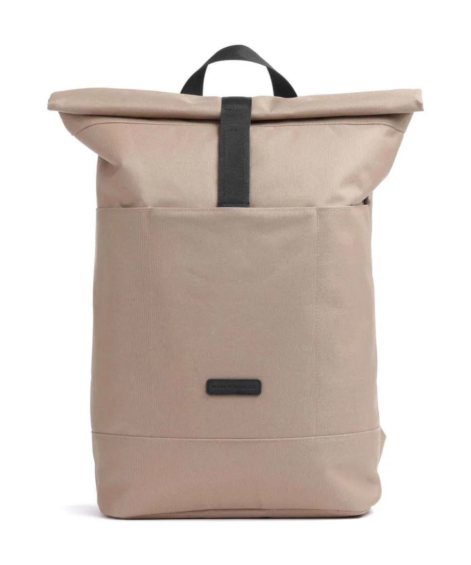 Stealth Hajo Medium Rolltop Rucksack 15″ recyceltes Polyester beige