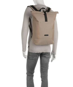 Stealth Hajo Medium Rolltop Rucksack 15″ recyceltes Polyester beige