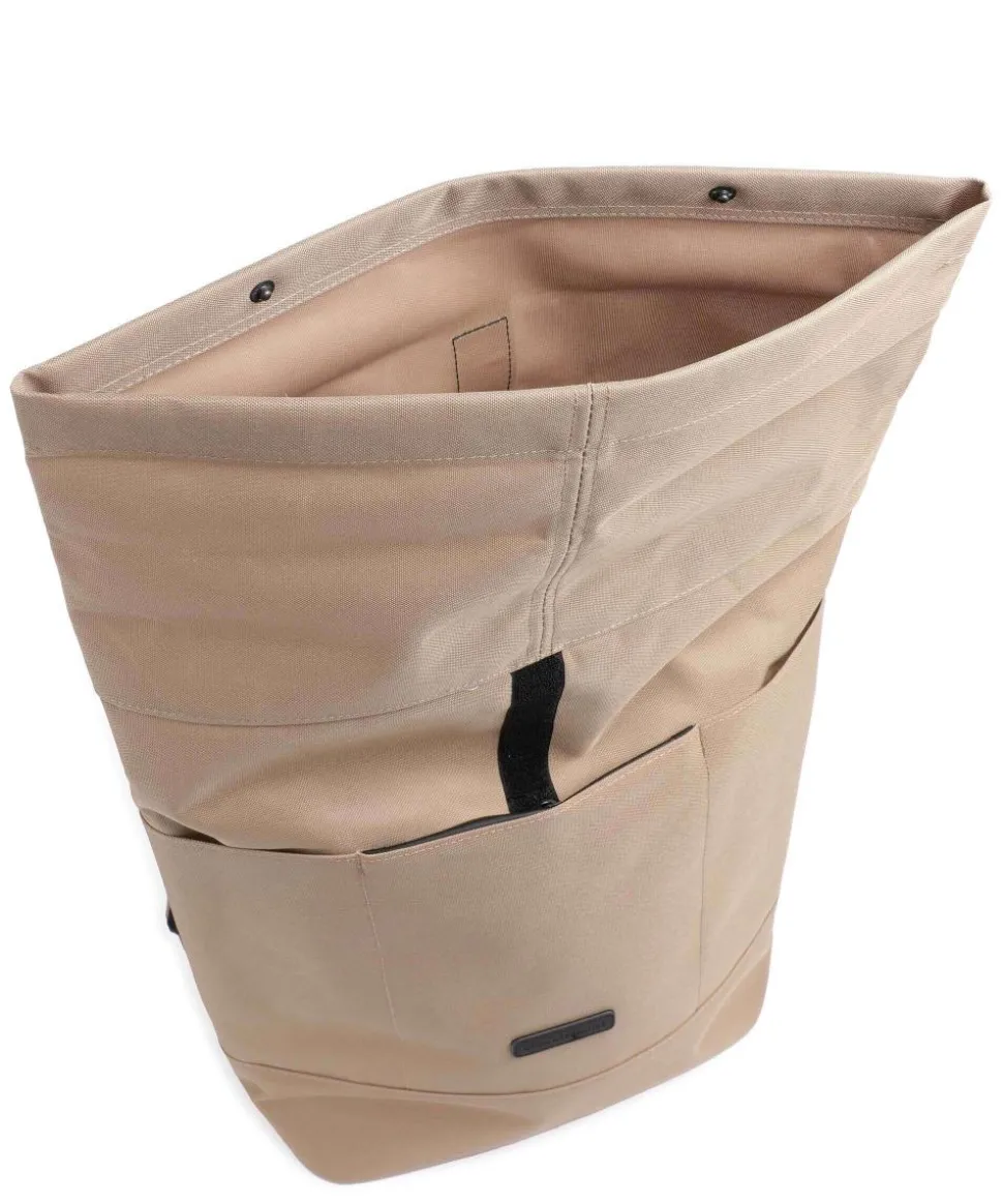 Stealth Hajo Medium Rolltop Rucksack 15″ recyceltes Polyester beige