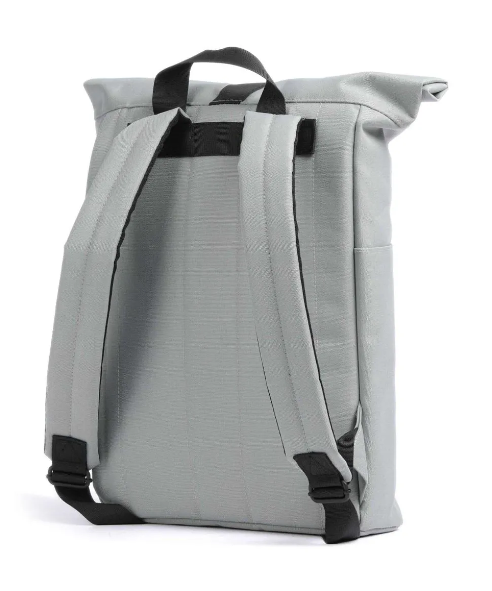 Stealth Hajo Mini Rolltop Rucksack 14″ recyceltes Polyester grau