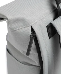 Stealth Hajo Mini Rolltop Rucksack 14″ recyceltes Polyester grau