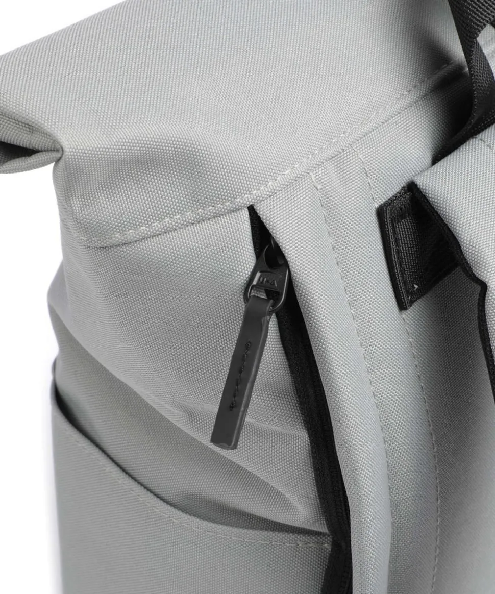 Stealth Hajo Mini Rolltop Rucksack 14″ recyceltes Polyester grau